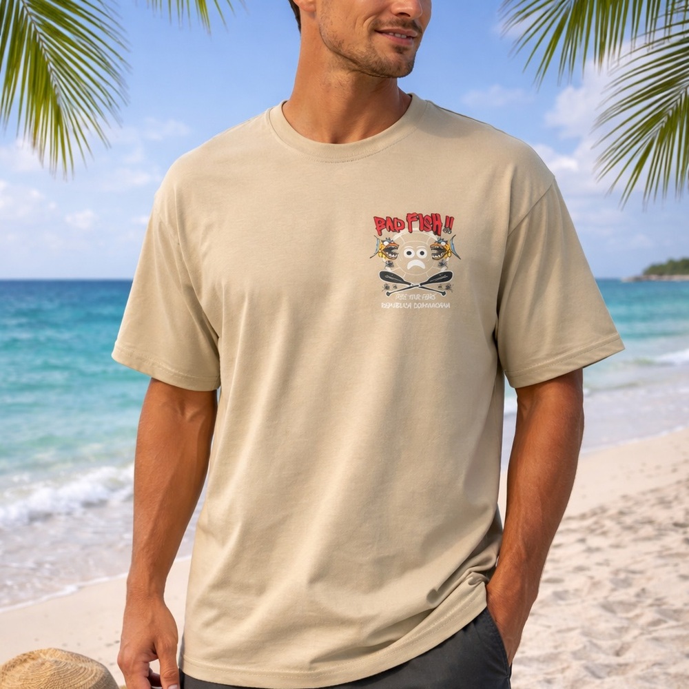 Brand new with original tag Bad Fish® Graphic T-shirt República Dominicana